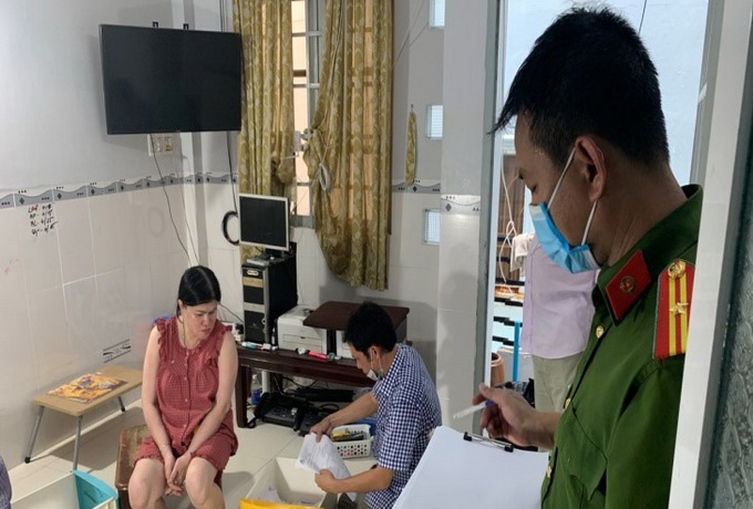 Công an tỉnh An Giang khám xét nơi ở của Nguyễn Thị Thủy Liên ngày 5.6